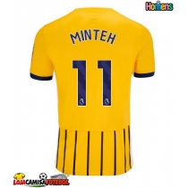 Camisa de Futebol Brighton Yankuba Minteh #11 Equipamento Alternativo 2025-26 Manga Curta